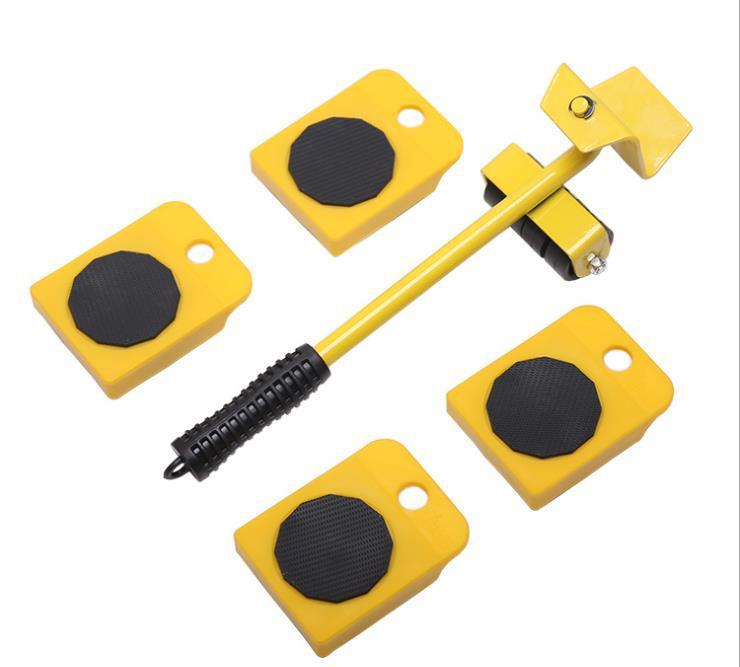 Plastic Convenient Furniture Moving System Weight Carrier With Pry Type Heavy Furniture Mobile Roller Set
