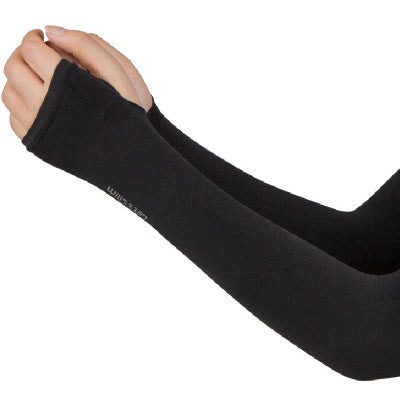 Cycling sun protection sleeve