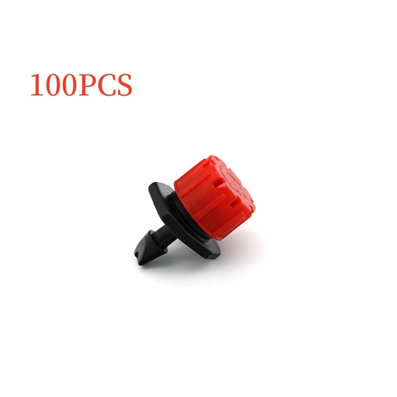 Little Red Riding Hood Dripper With Adjustable Flow Size And Detachable Sprinkler