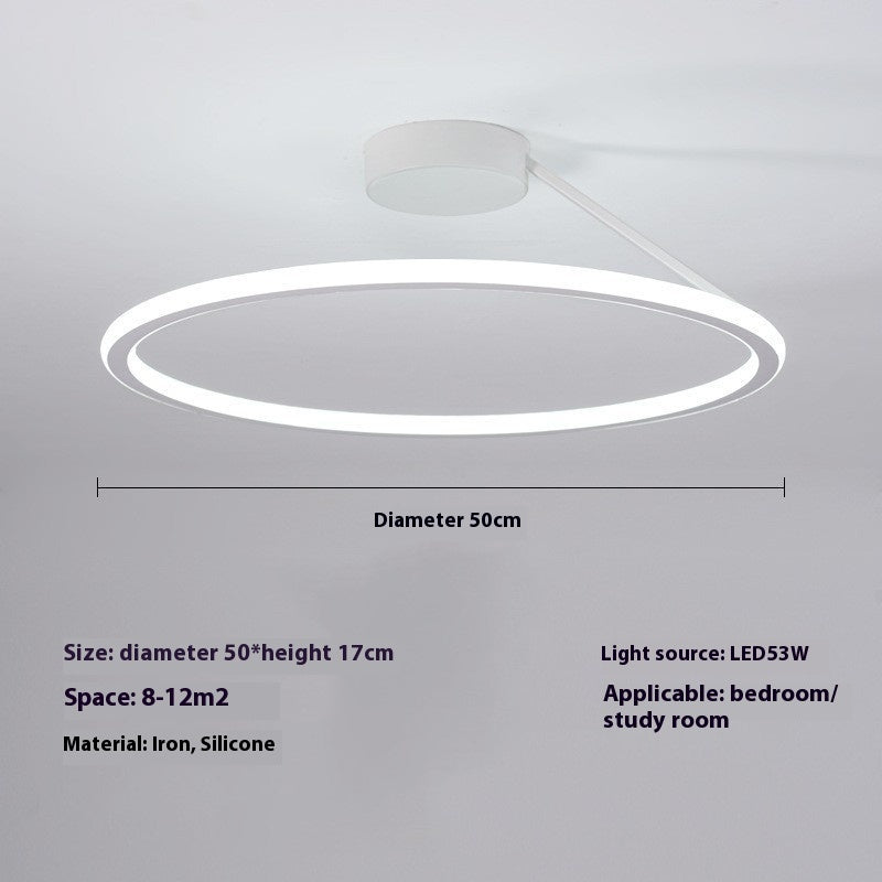 Simple Modern Led Ceiling Light Room Round Lighting