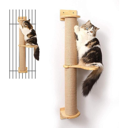 Cat Cordage Of Flax Grab Post Hanging Wall Jumping Platform