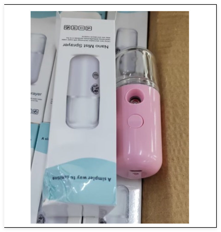 Nano Sanitizer Sprayer  Face Moisturizing Mist Spray Machine USB Hot