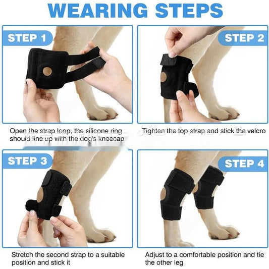 Pet Dog Leg Guard Joint Knee Pad ACL Ligament Tear Auxiliary Rehabilitation Cat Joint Dislocation Protection