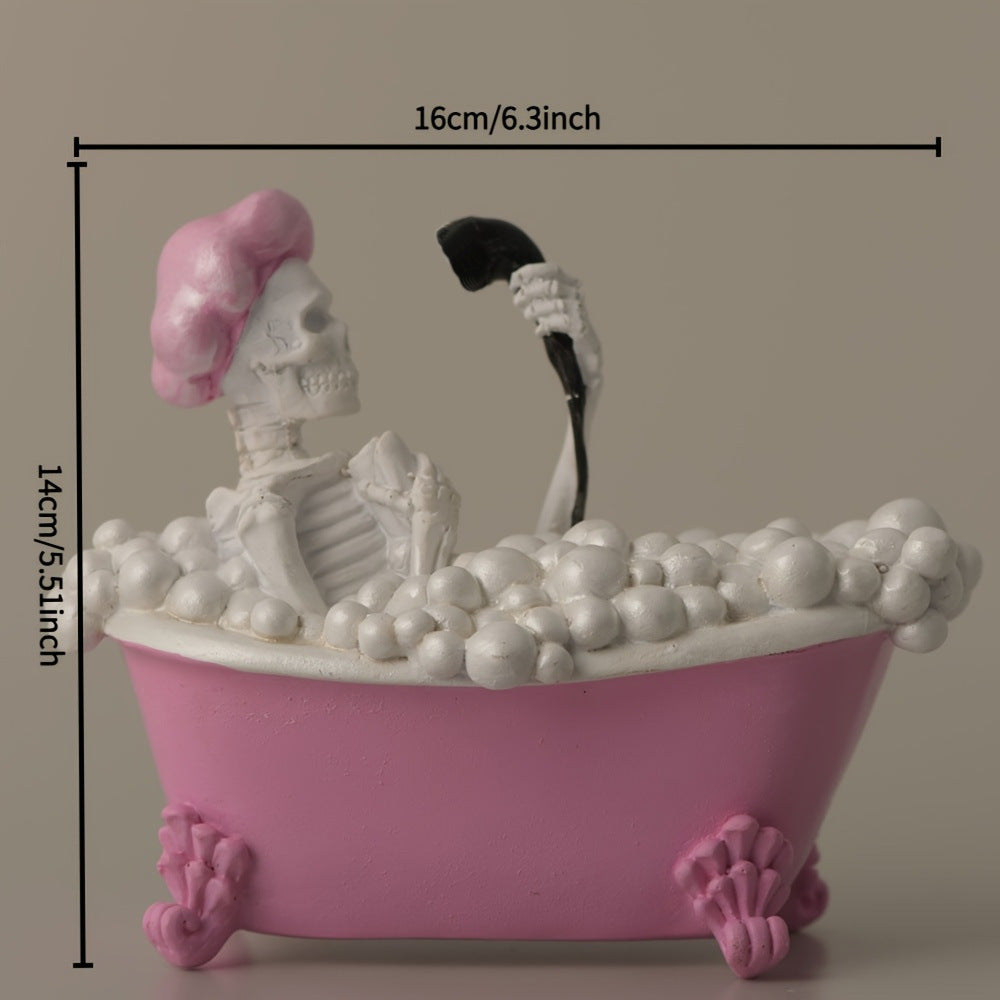 Bath Female Ghost Bathtub Statue Resin Decorations