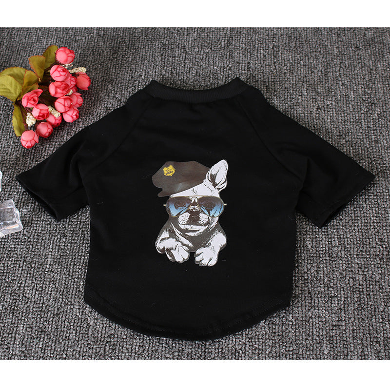 Pet Dog Cotton Two-legged T-shirt