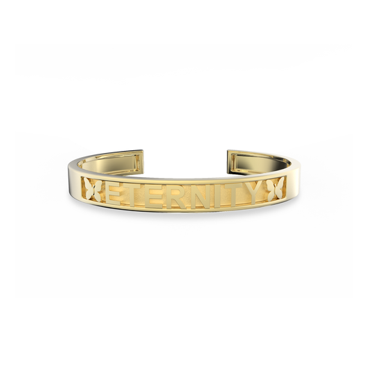 18k Gold Plate CharmMark ModuType Cuff SS25B001G