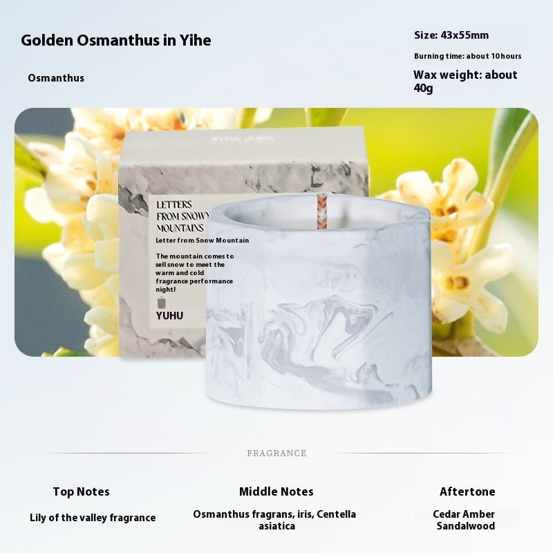 Ink Octagon Cup Aromatherapy Candle Hand Gift Box