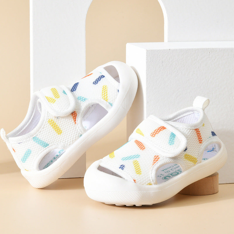 Baby's Summer Soft Bottom Non-slip Mesh Shoes