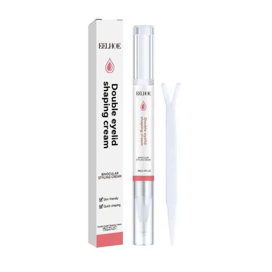 EELHOE Double Eyelid Styling Cream Long-Lasting Natural Non-Trace Invisible Non-Glue Double Eyelid Instant Dry Eye Cream