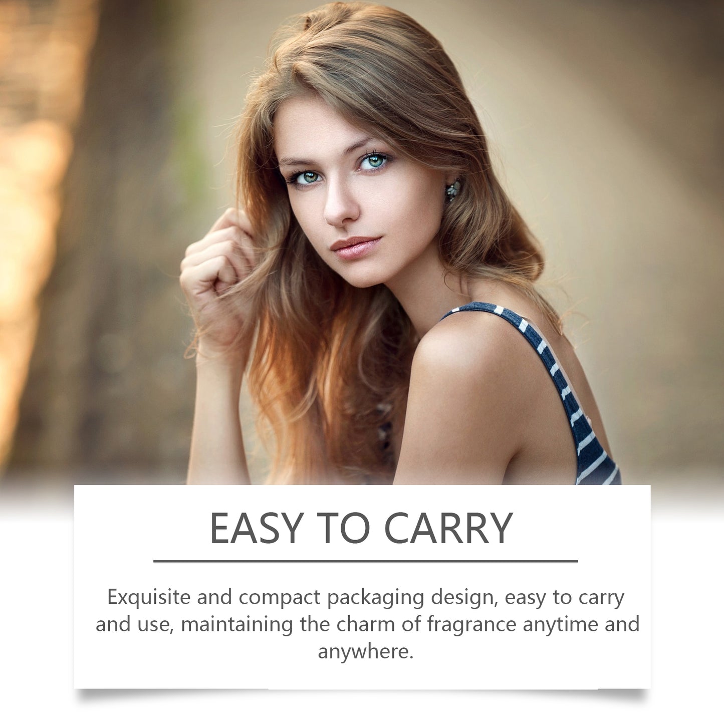 Women's Eau De Toilette Spray Delicate Light Fragrance Natural Lasting Fragrance Date Charm Atmosphere Portable Perfume