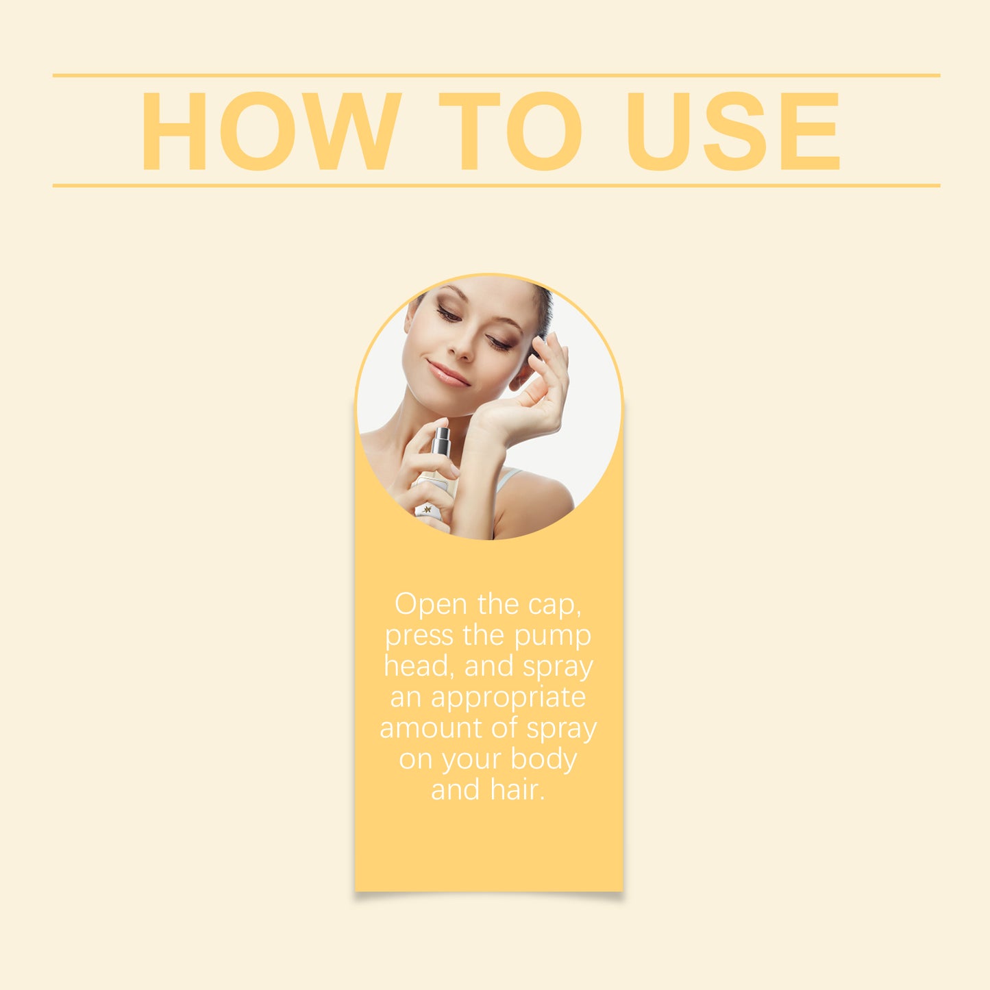 Vanilla Body Hair Perfume Spray Long-Lasting Light Fragrance Fresh Floral Fragrance Ladies Niche Perfume Spray