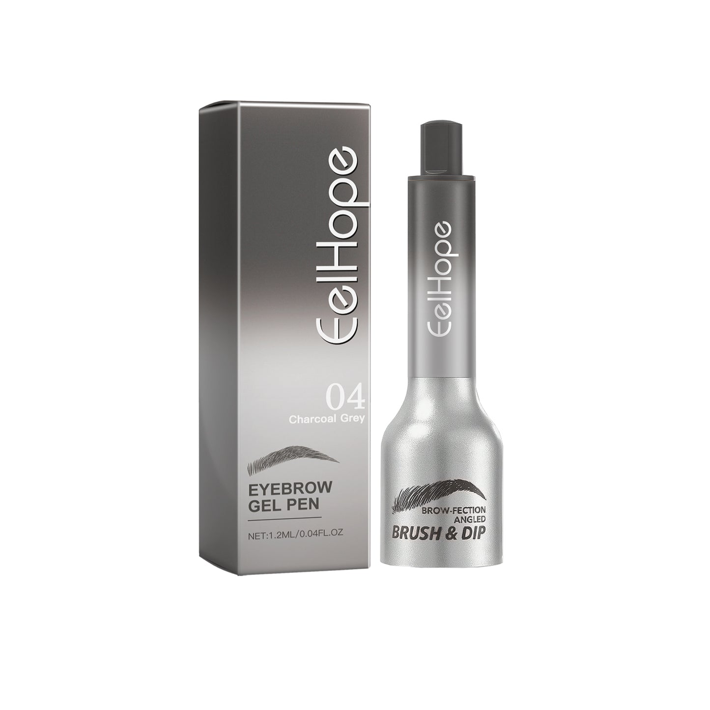 Pressure Air Cushion Brow Cream Not Easy To Smudge Without Removing Makeup To Create Three-Dimensional Natural Long-Lasting Air Cushion Eyebrow Cream