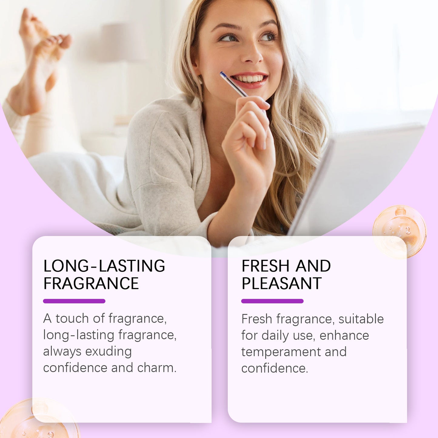 Body Perfume Spray Lasting Fragrance Smoke Rain Garden Wood Rose Light Portable Niche Fragrance Fragrance