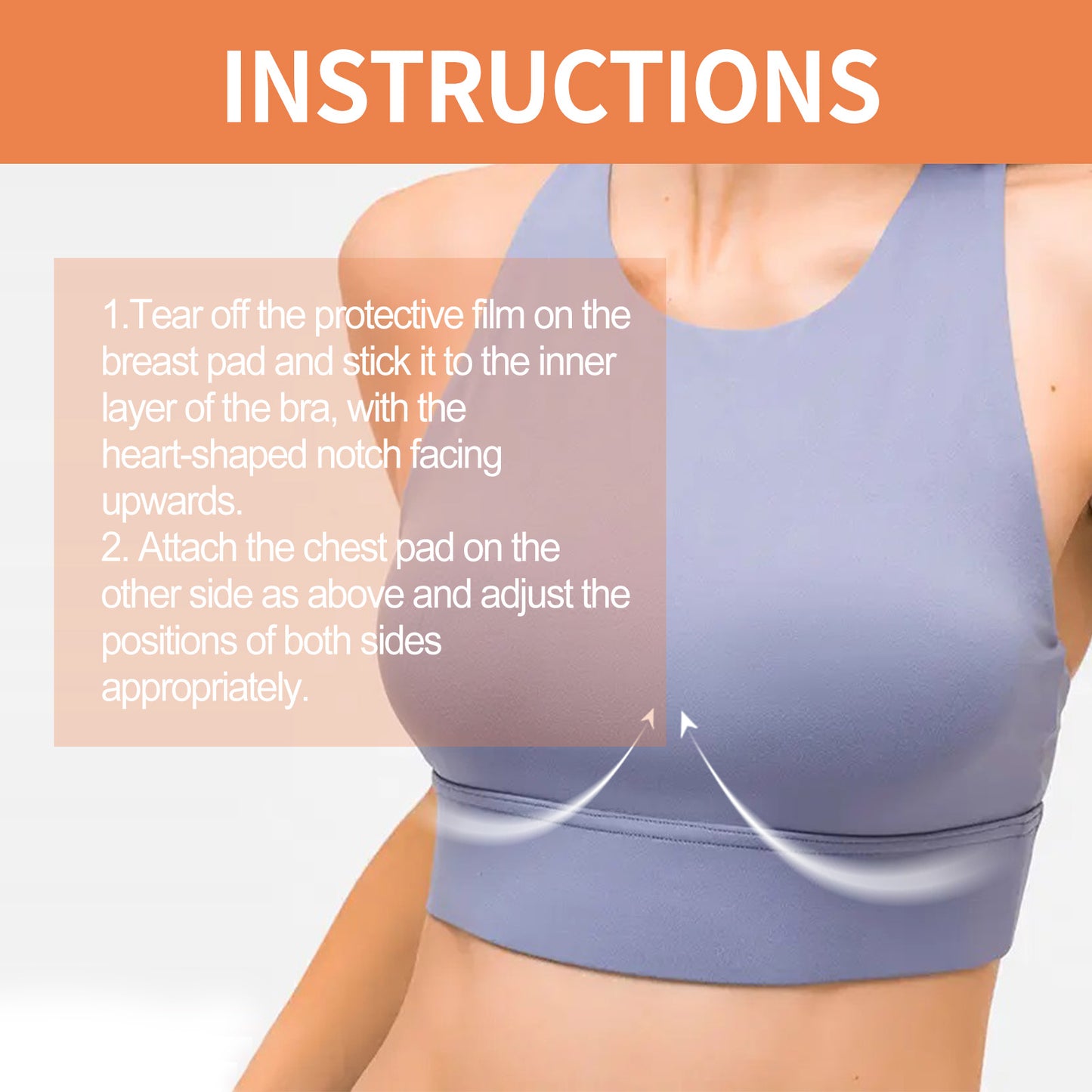 Instant Volum Esticky Inserts, Firming, Plump And Full Chest Pad Lifts Women's Breasts Firm And Prevents Sagging
