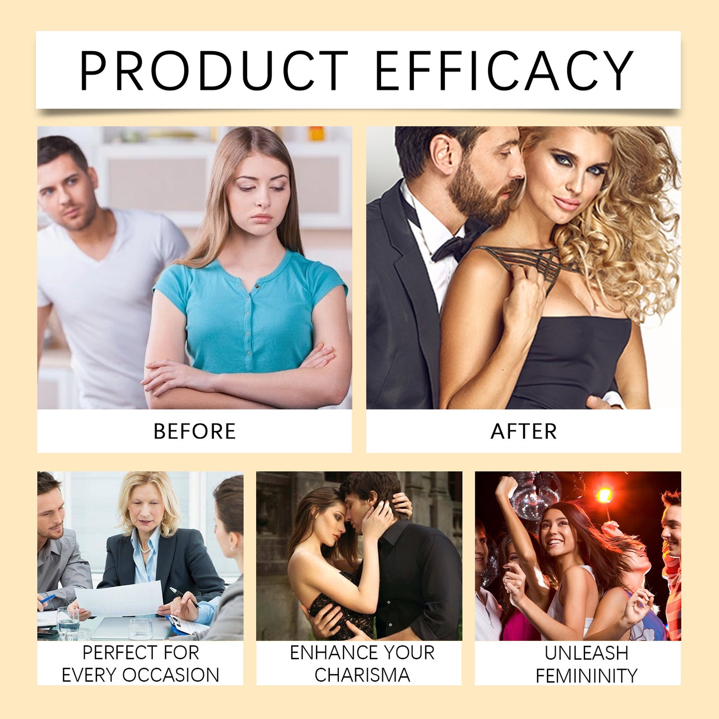 Femmebot Pherowomen Perfume, Light Elegant Exudes Fresh Niche Lovers Dating Portable Charm Perfume