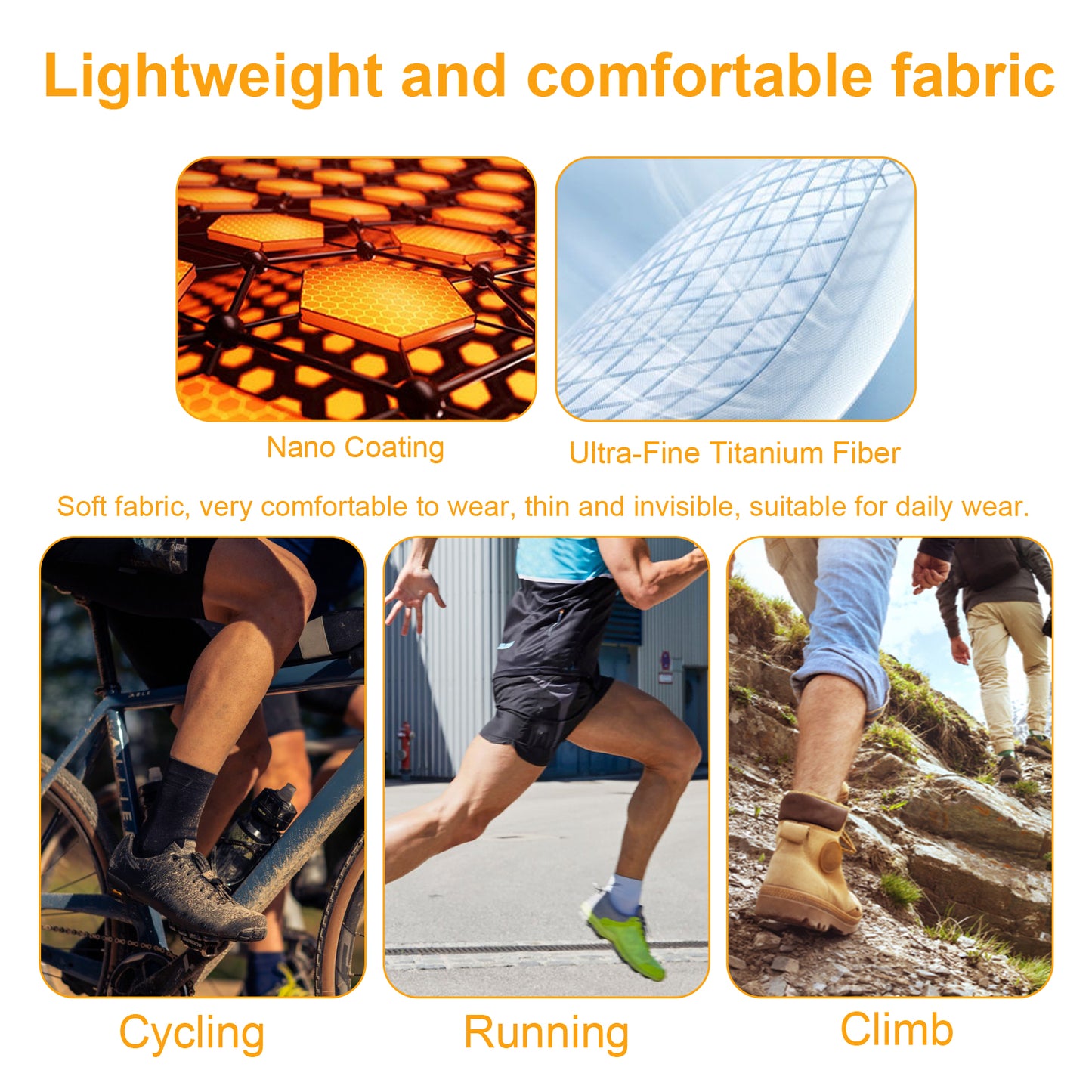 Warm Socks, Ease Leg Soreness And Discomfort Breathable Comfortable Non-Slip Foot Care Massage Socks