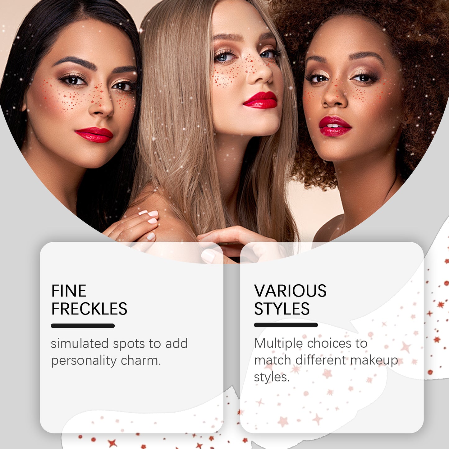 Red Spot Tattoo Stick Everyday Easy To Create Charm Freckle Makeup Beauty Makeup Stickers