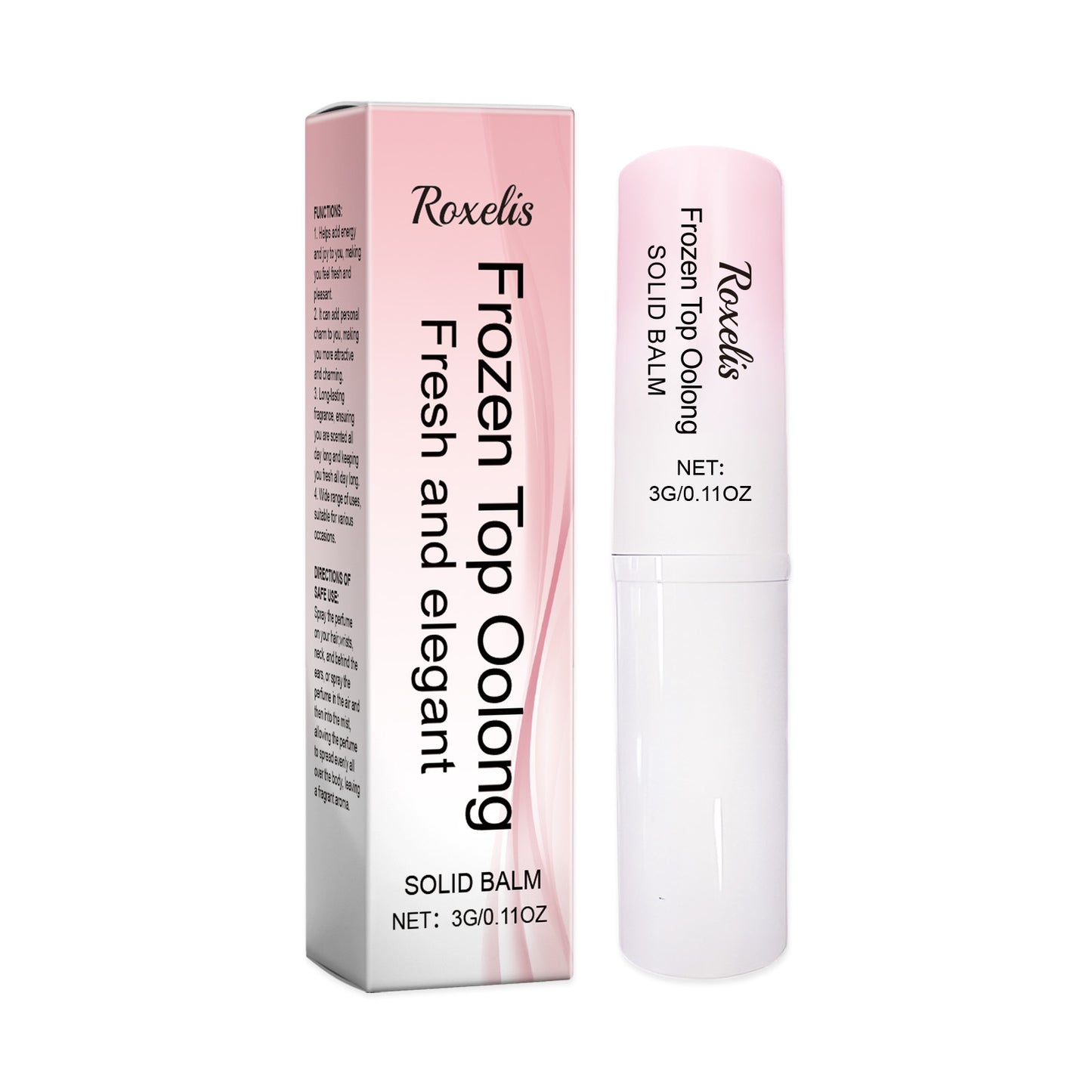 Clear Fragrance Type Solid Balm Fresh Charm Light Elegant Charm Keep Fragrance Fresh Non-Sticky Solid Balm