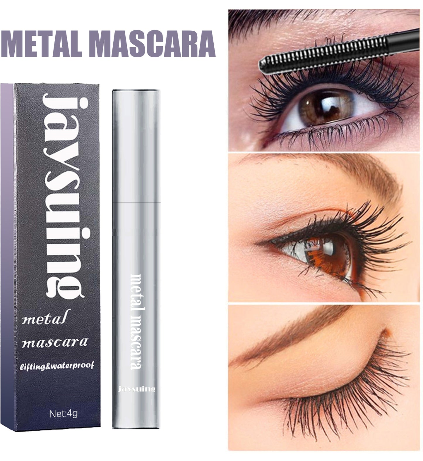 Curling Mascara, Natural Slim And Dense Curling Mascara For Perfect Styling