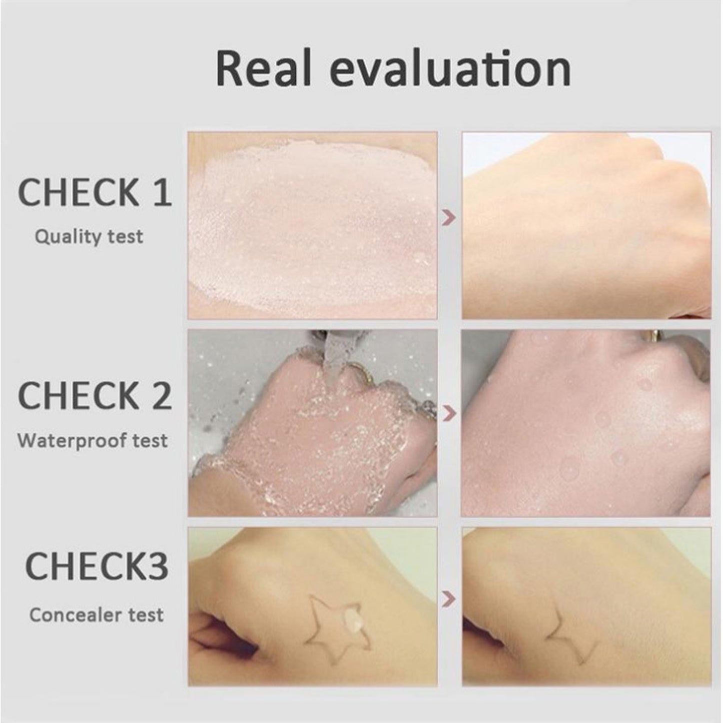 EELHOE Concealer Color Change Liquid Foundation Concealer Long-Lasting Moisture Moisturizing, Moisturizing, Moisturizing, Warming, Brightening And Clear Complexion