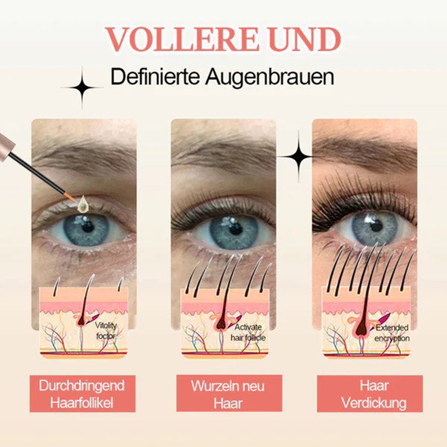 EELHOE Mascara Natural Seamless Curl Length, Jet Black, Thick, Beautiful Lash Moisturizing Condition
