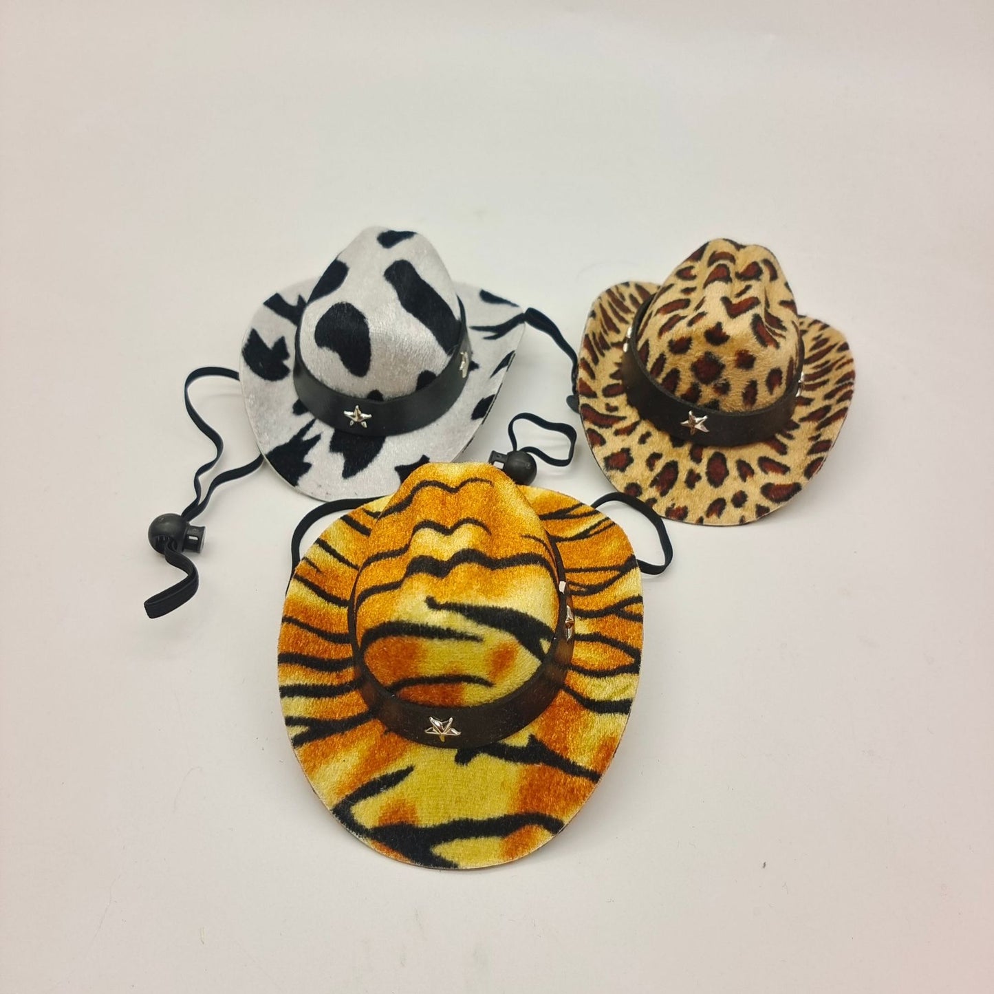 Cows Pattern Cat Hat Decoration