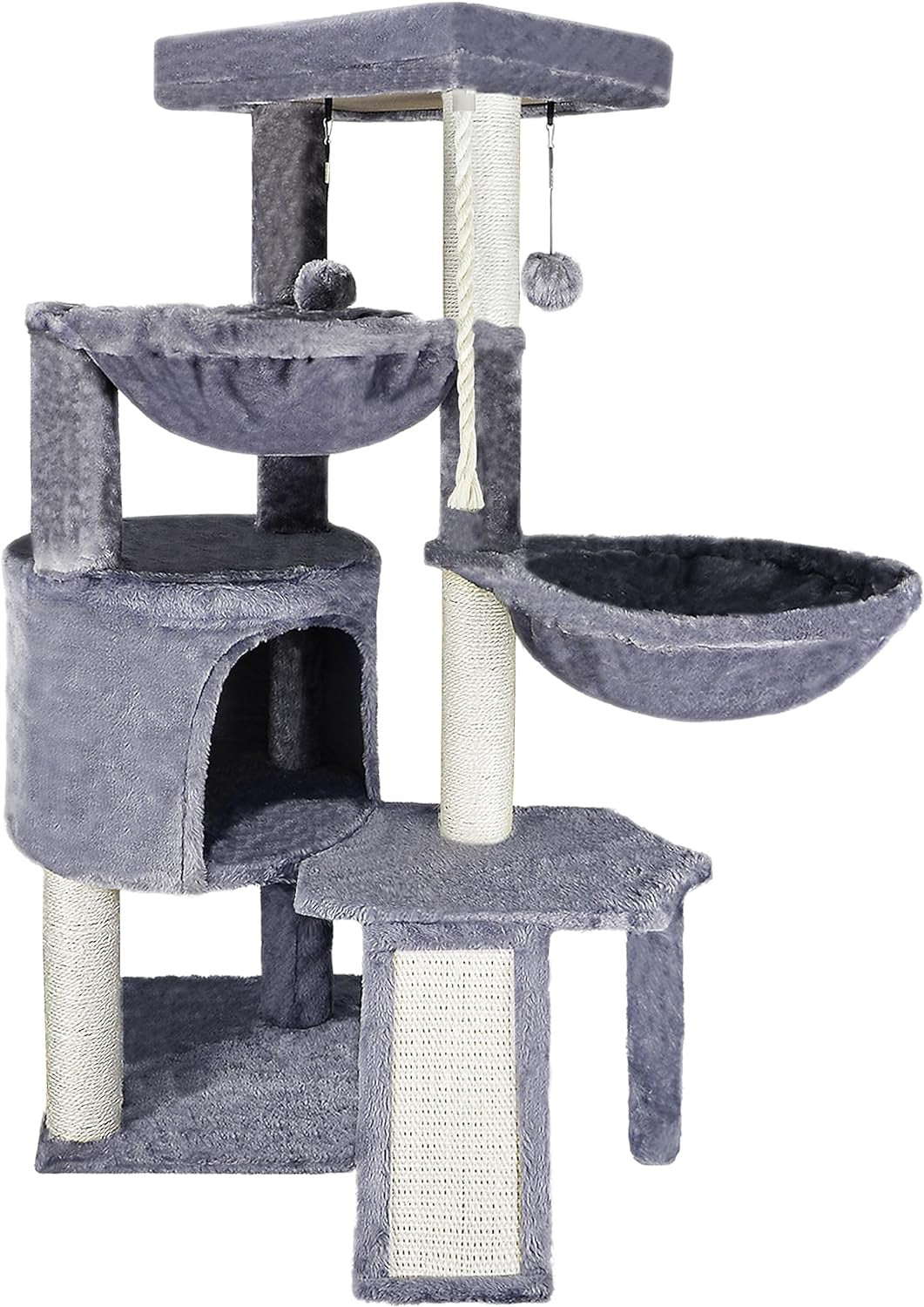 Creative Multi-layer Scratch Column Integrated Cat Climbing Frame