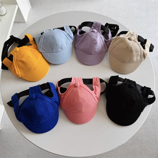 New Adjustable Sun-proof Exposed Ears Pet Hat