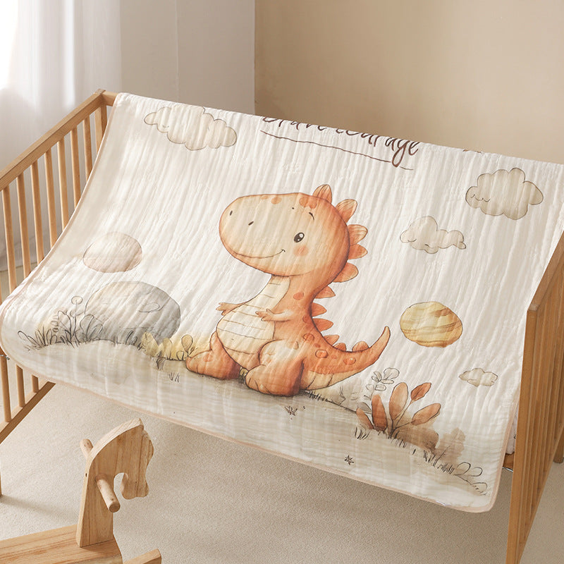 One-piece Cartoon Cotton Baby Blanket