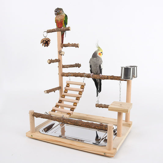 Sichuan Pepper Parrot Climbing Training Platform
