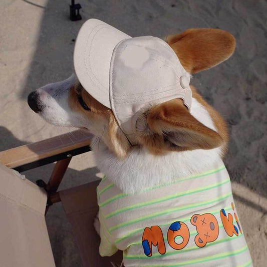 New Adjustable Sun-proof Exposed Ears Pet Hat