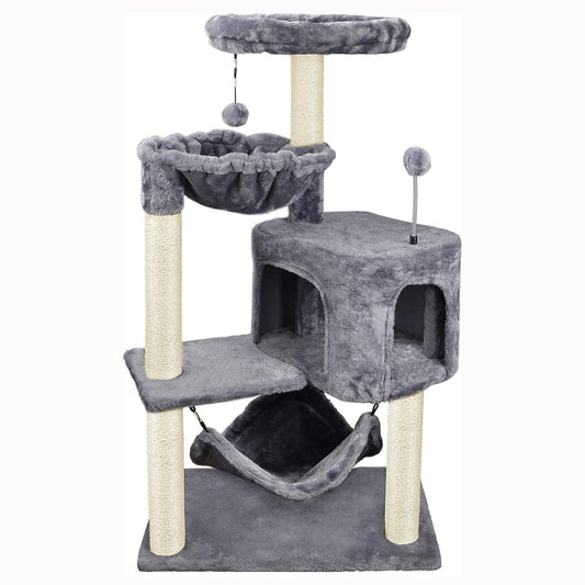 Creative Multi-layer Scratch Column Integrated Cat Climbing Frame