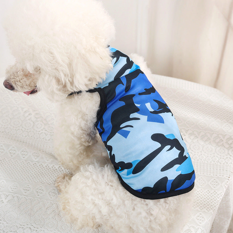 New Camouflage Vest Dog Clothes