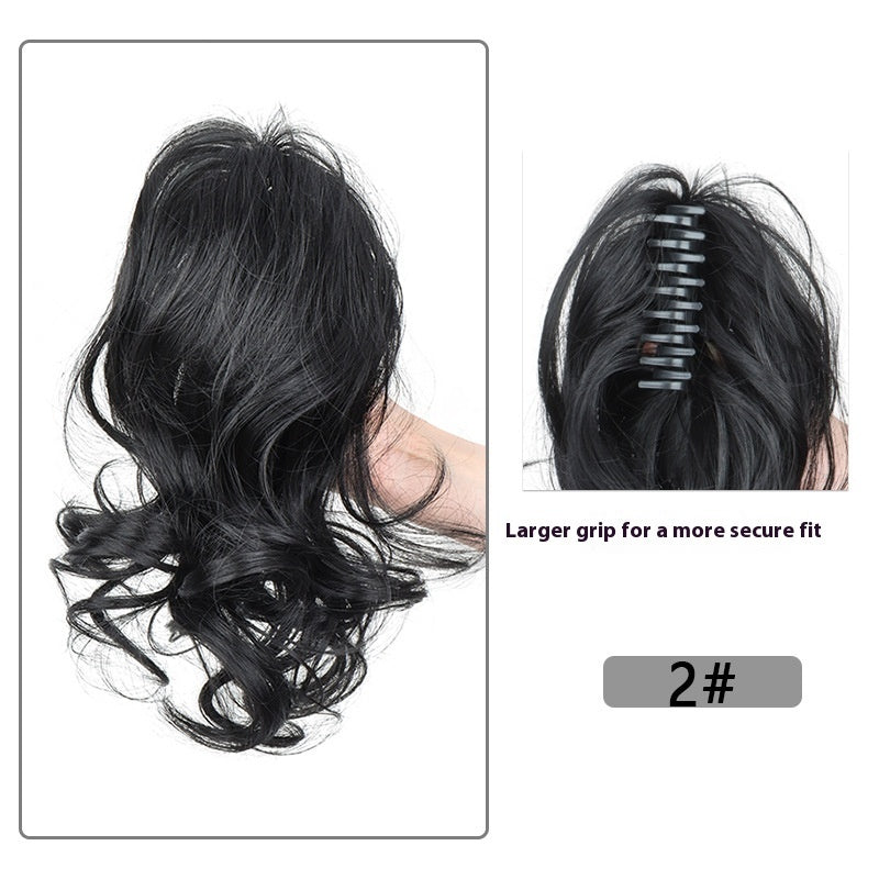 High Cranium Can Tie Ponytail Hairpin Back Head Shark Clip Ponytail Braid