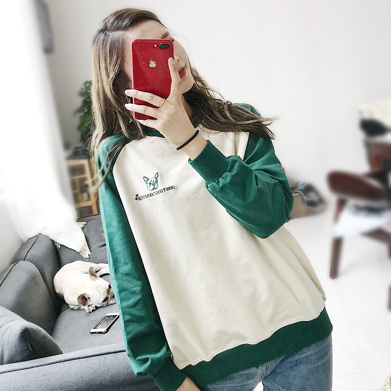 Dog Clothing Korean Style Long-sleeved T-shirt