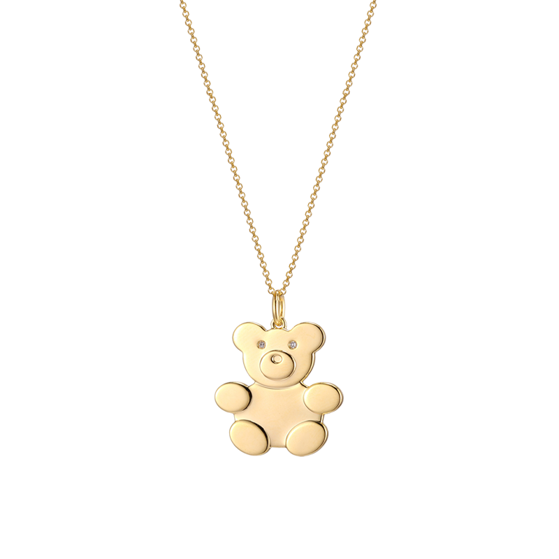Teddy Family Necklace SN033G