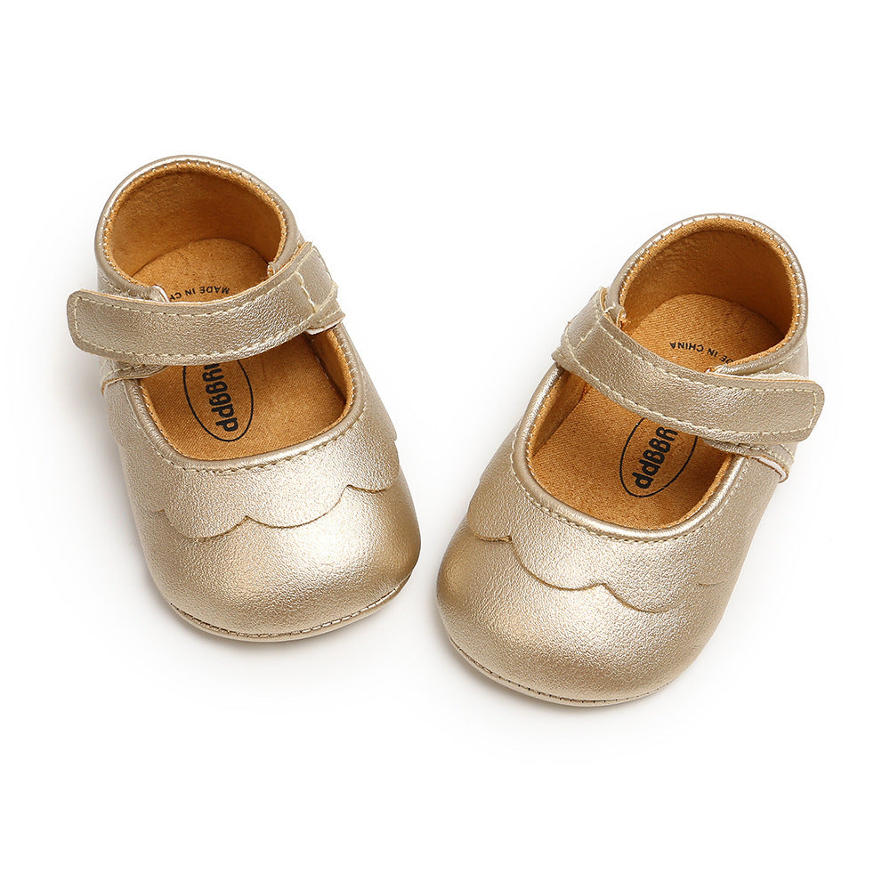 Baby Girl's Solid Color Toddler Shoes