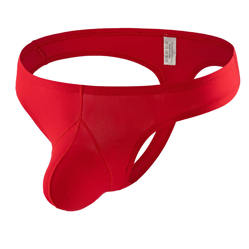 Men's Low Waist Ice Silk Summer Youth Underwear