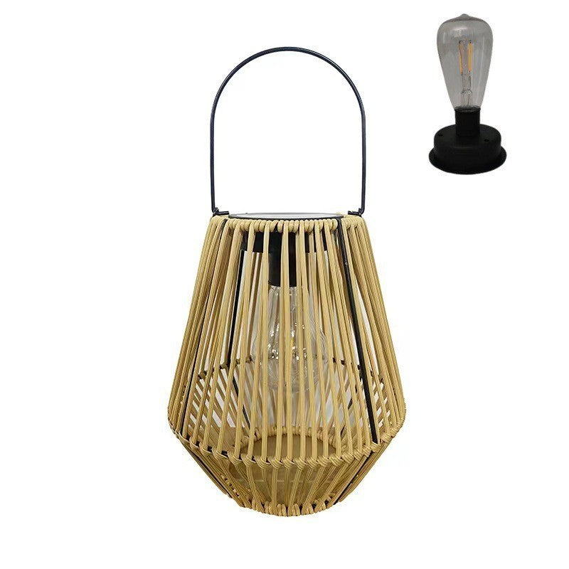 Solar Handmade Vine Woven Lantern Good-looking