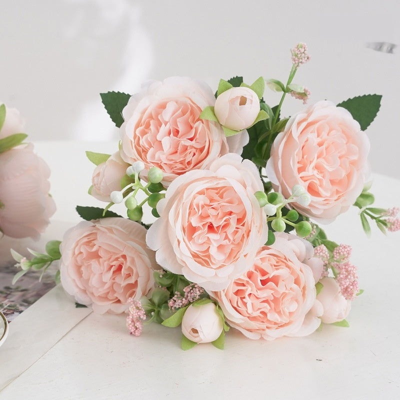 Peony Rose Home Decoration Wedding Hand Holding