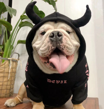 Pet clothes halloween plus fleece sweater