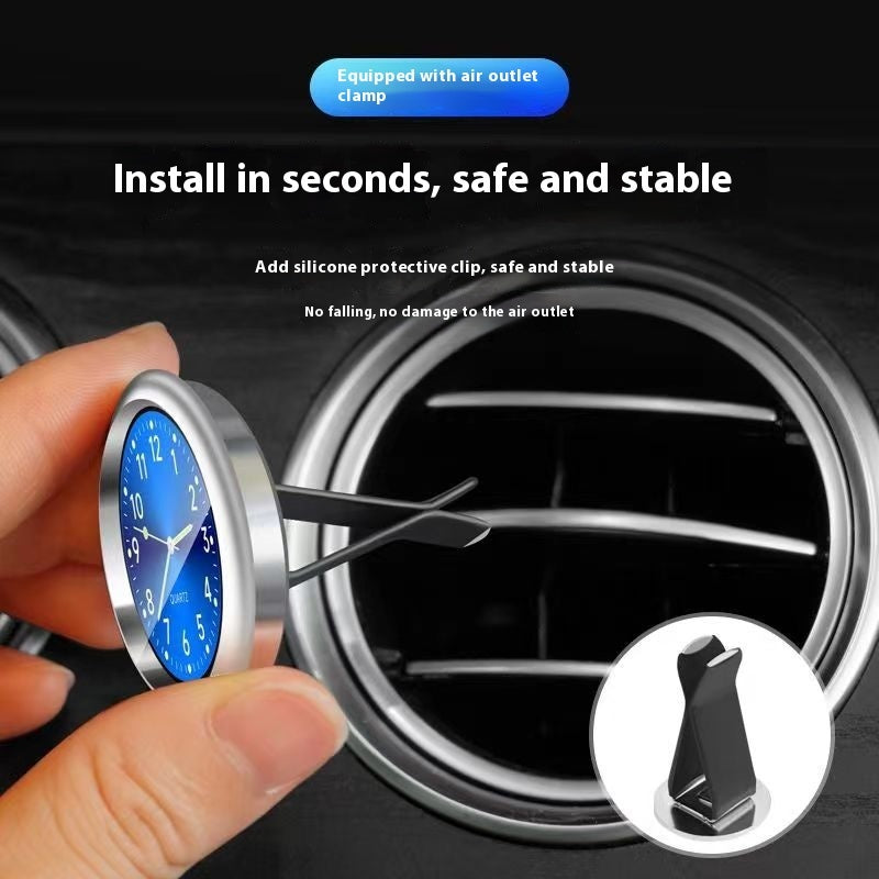 Decorative Digital Clock For Car Air Outlet