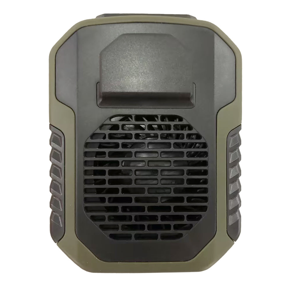 Leaf Less Waist Hanging Fan For Outdoor Sports Large Capacity Battery USB Charging  Portable High Wind Hanging Neck Fan