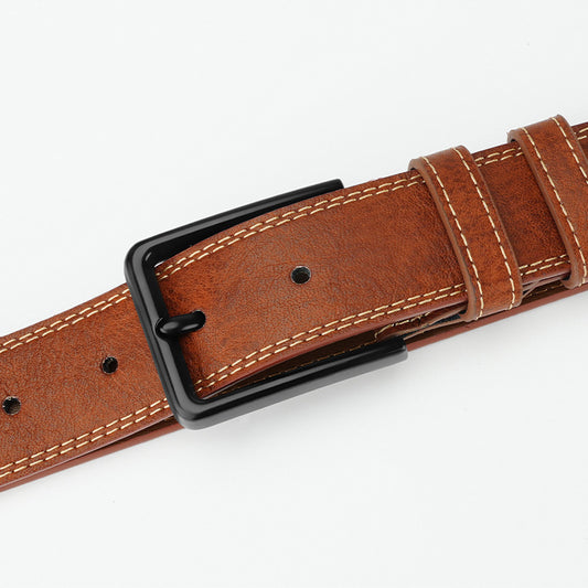 Retro Style Men's Leather Belt Belt New