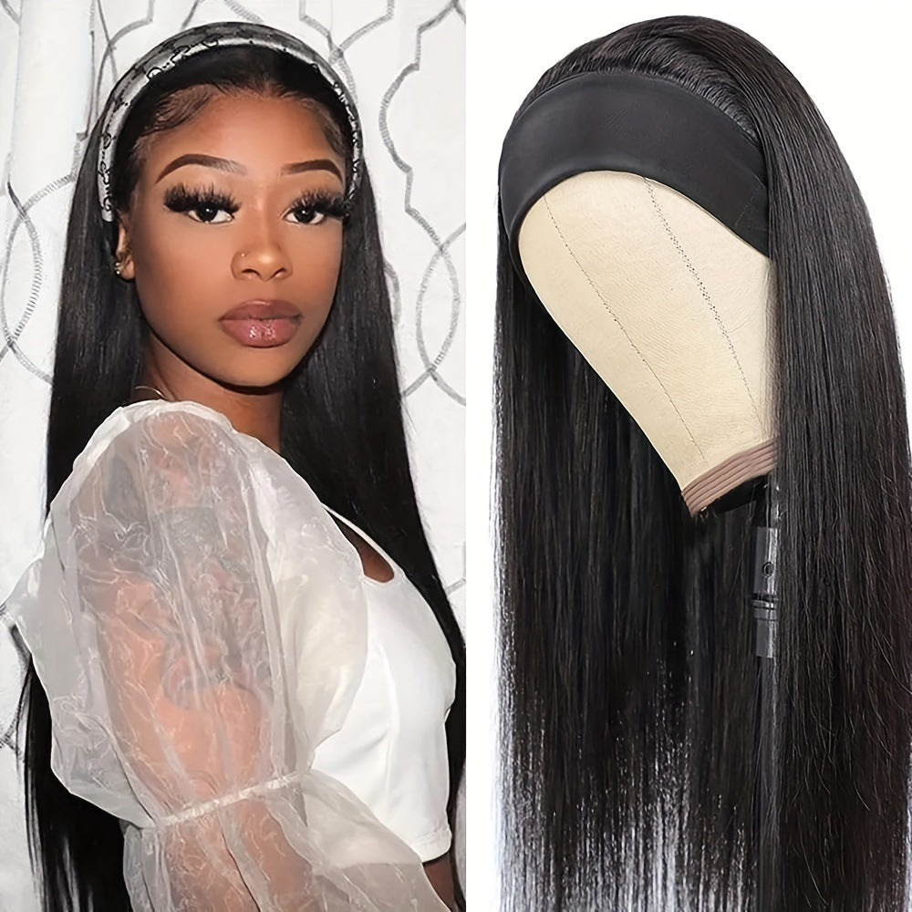 Wig Headband Headscarf Long Straight Hair Long Curly Hair