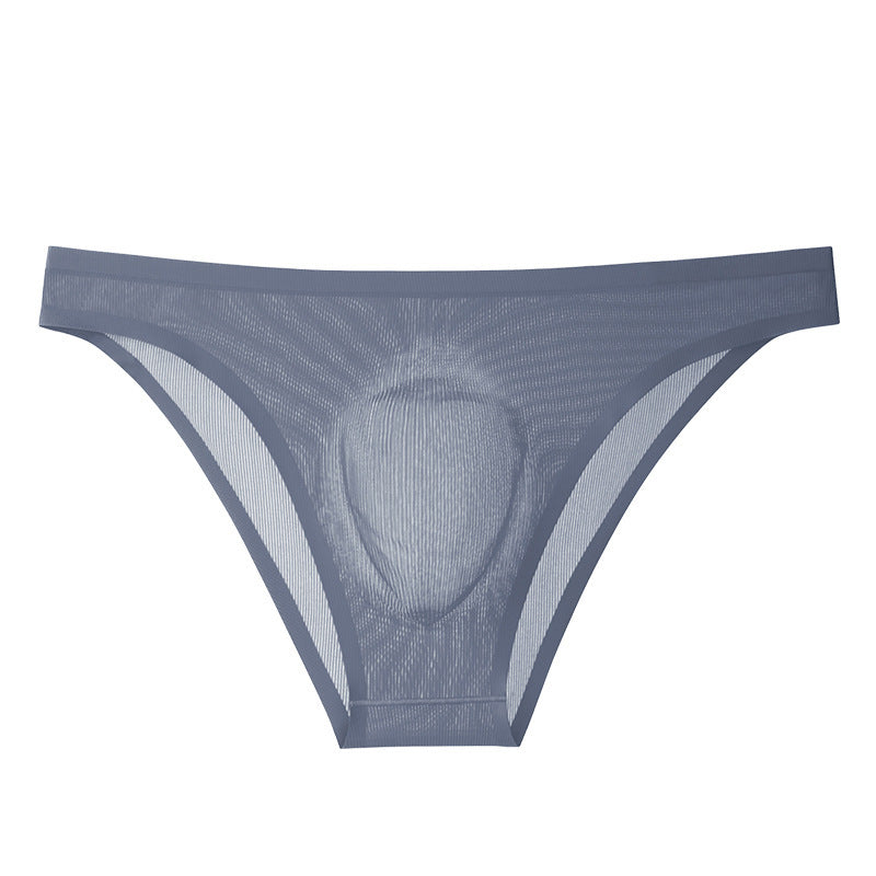Ultra-thin Thread Ice Silk Low Waist Sexy Panties