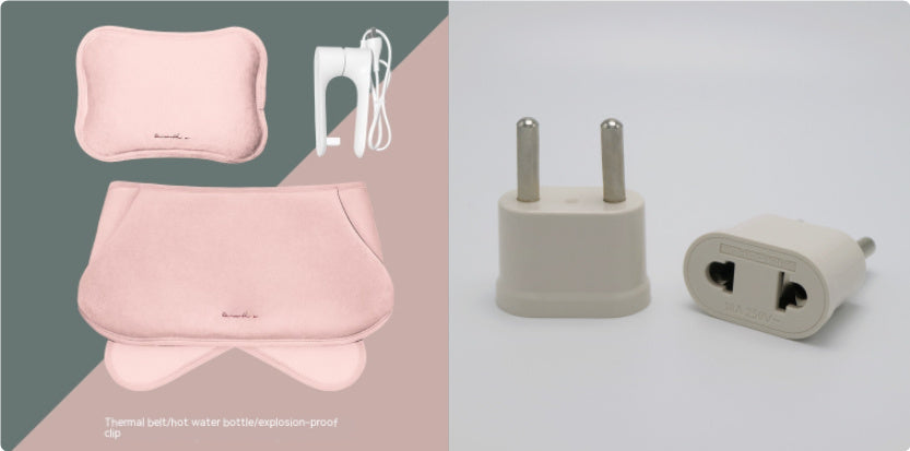 Rechargeable Hand Warmer Belly Cute Plush Explosion-proof Heating Pad Electric Hot Water Bag