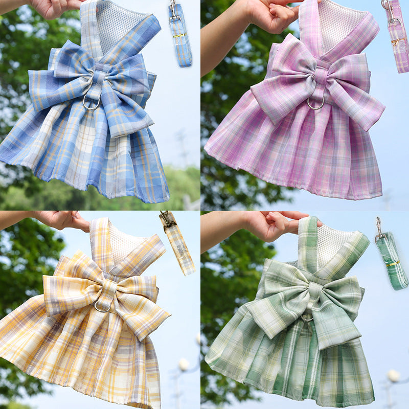 Pet Princess Skirt Strap Dog Leash