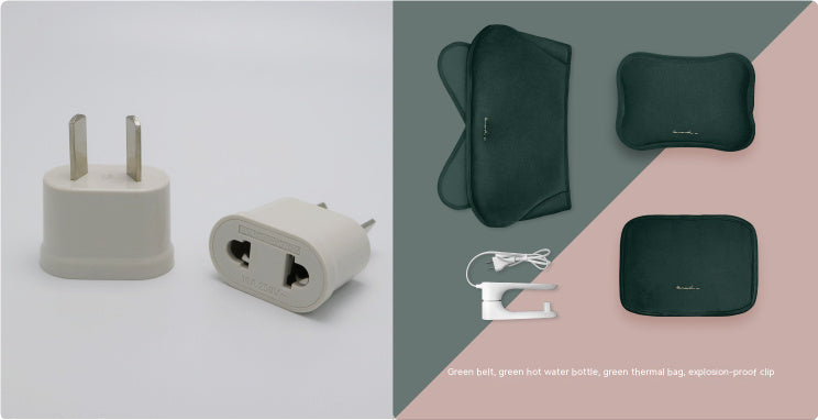Rechargeable Hand Warmer Belly Cute Plush Explosion-proof Heating Pad Electric Hot Water Bag