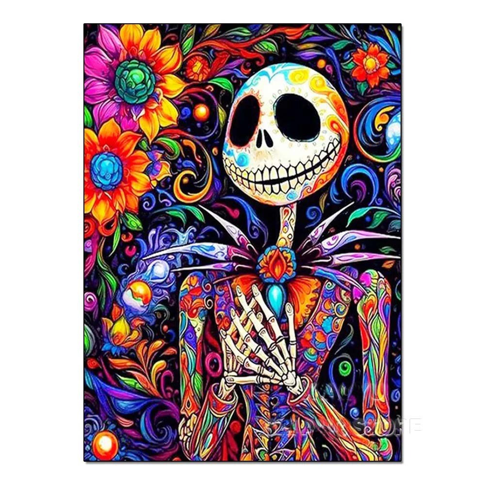 DIY Handmade Diamond Painting With Colorful Animals And Full Diamonds